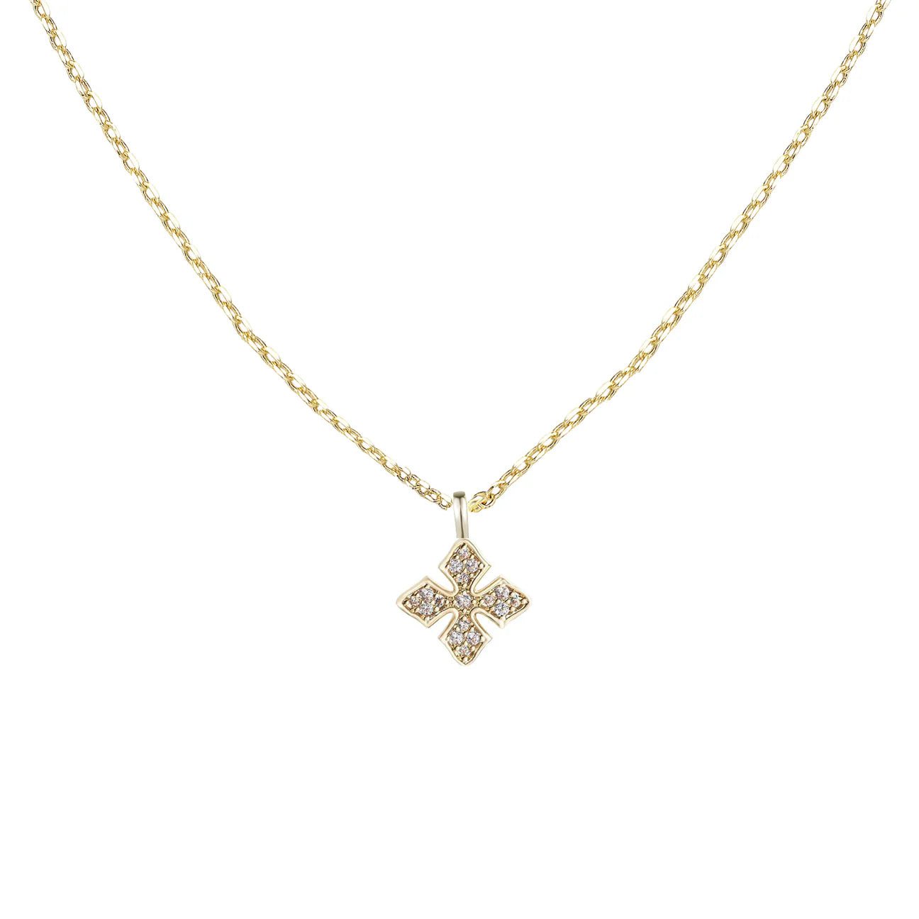 Shine Bright Cross Necklace - Lizzy G's Fine Gifts