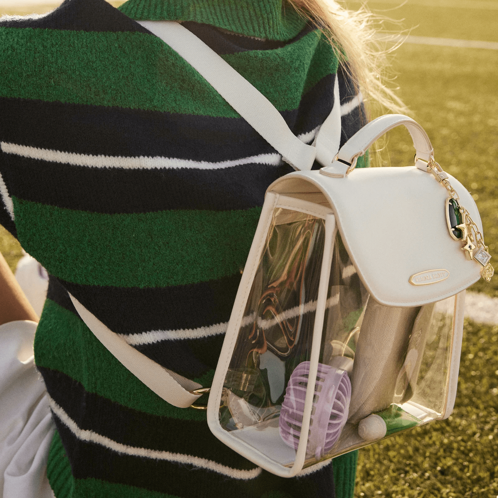 Small Clear Backpack - Lizzy G's Fine Gifts