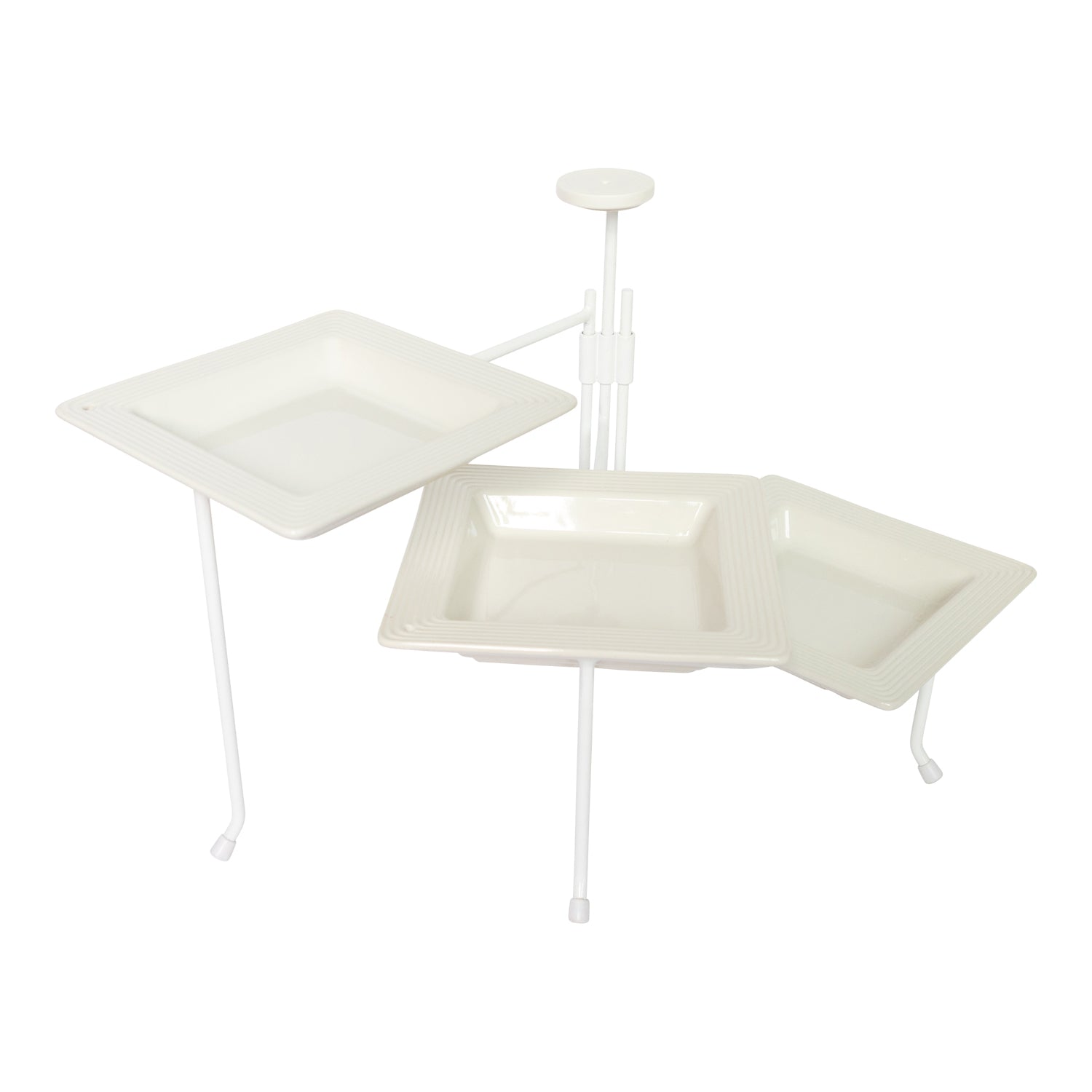 Triple Tier Serving Dish Stand - Lizzy G's Fine Gifts