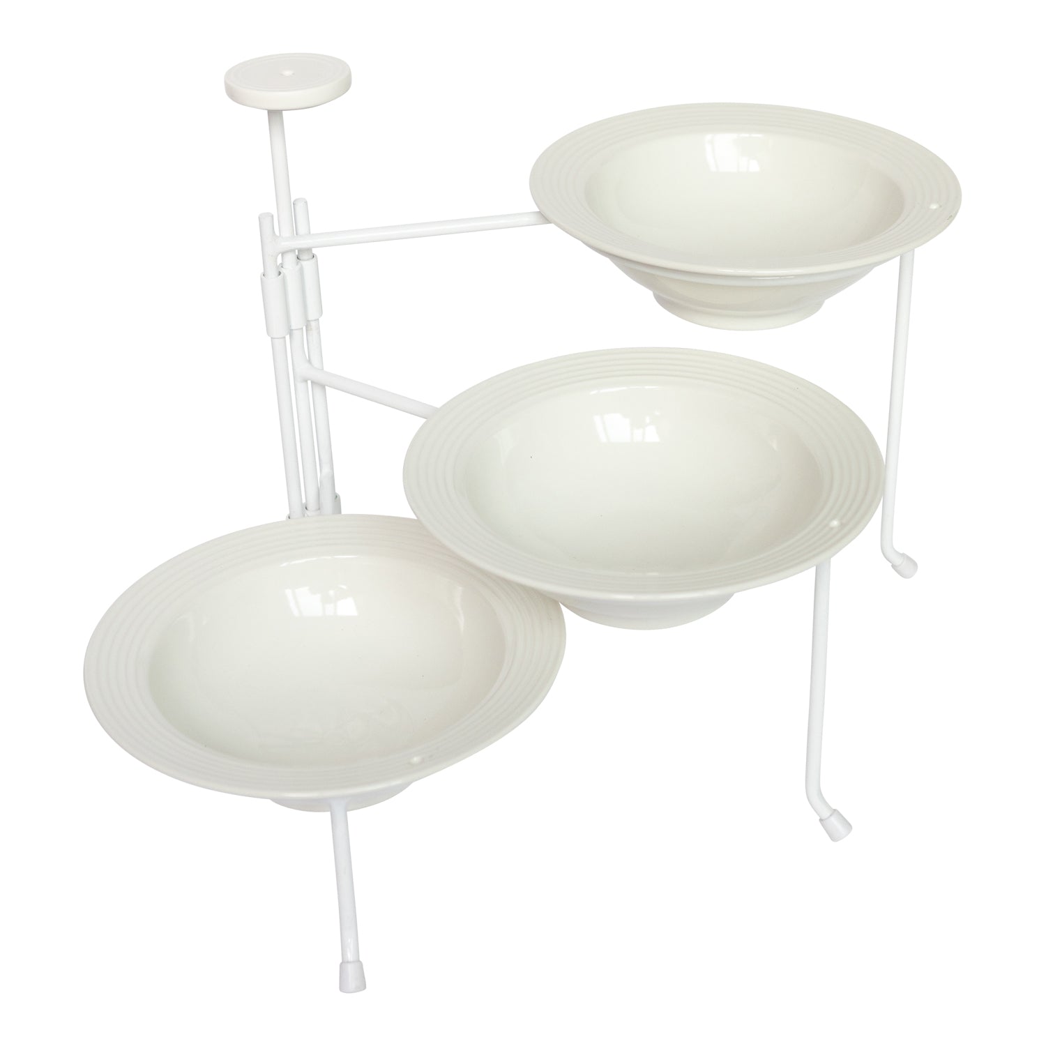 Triple Tier Serving Dish Stand - Lizzy G's Fine Gifts