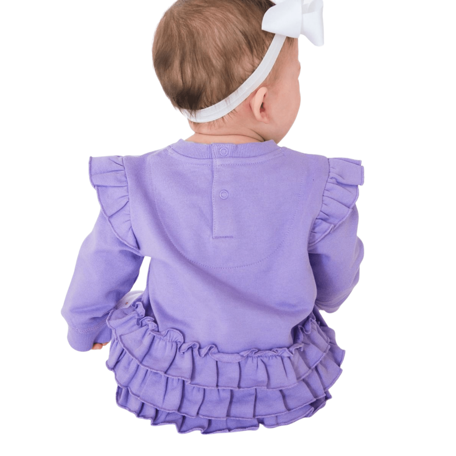 Twinkling Bow Tree Applique Bubble Romper - Lizzy G's Fine Gifts