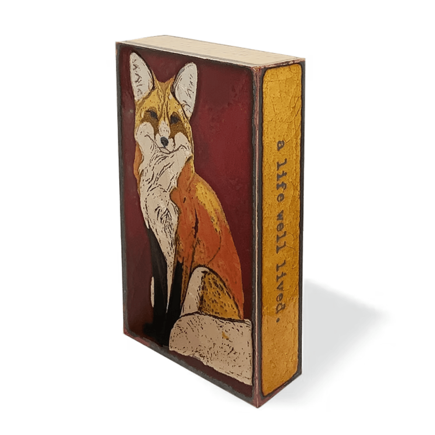 Untamed - 233 - Copper Art Block - Lizzy G's Fine Gifts