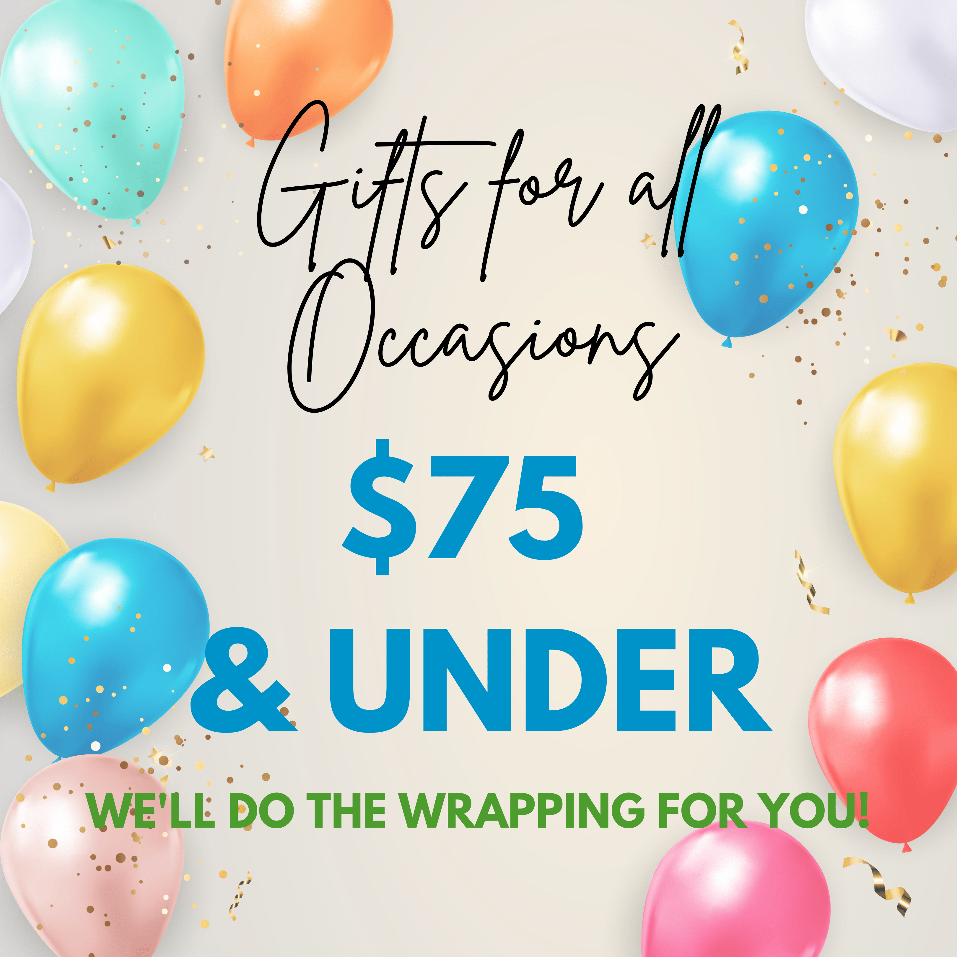 Gifts Under $75 - Lizzy G's Fine Gifts