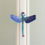3D Object Wall Decor: Sapphire Dragonfly - Lizzy G's Fine Gifts