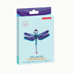 3D Object Wall Decor: Sapphire Dragonfly - Lizzy G's Fine Gifts