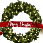 6" x 70" Christmas Ribbon Banner - Lizzy G's Fine Gifts