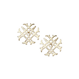 Logo Stud Earrings