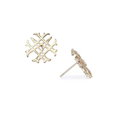 Logo Stud Earrings