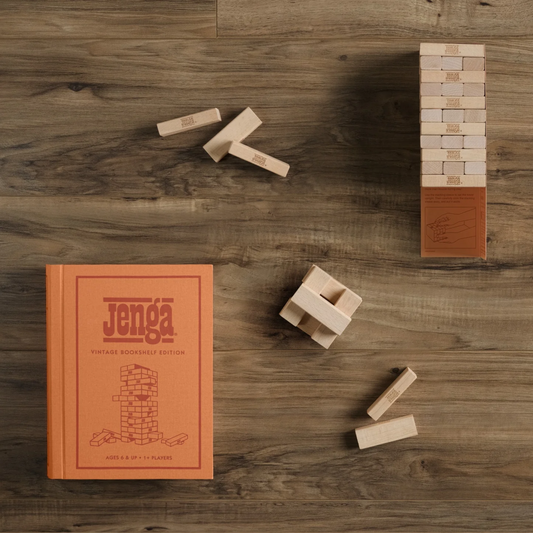 Jenga Bookshelf Game