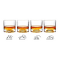 Mountain Whiskey Glasses - Set/4