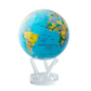 Blue Political Map 4.5" Mova Globe