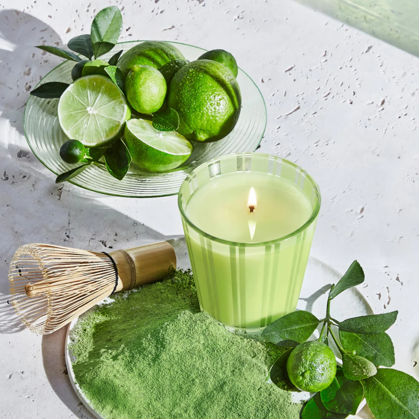 Lime Zest & Matcha Candle