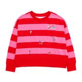Gifting Embroidered Relaxed Sweatshirt