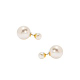 Two Piece Earring with Ball Back