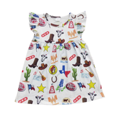 Texas Baby & Toddler Flutter Dress