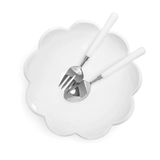 Large Scalloped Serving Bowl