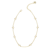 Believer Cross Mini Necklace - Gold