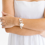 Silver Cross Bracelet