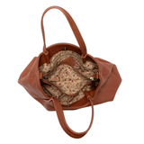 Niki Pleated Satchel Crossbody Bag