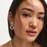 Parker Knot Open Frame Earrings