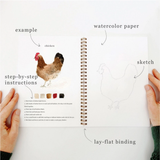 Watercolor Painting Workbook