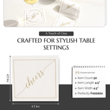 Cocktail Napkin Roll