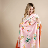 It's Mahj Time Plush Blanket