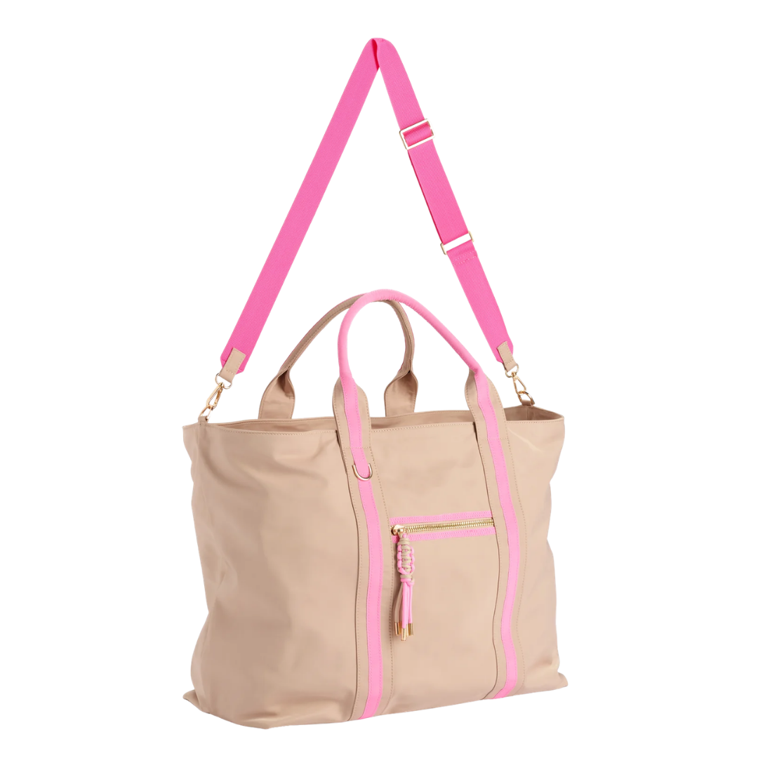 Jet Nylon Travel Tote