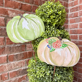 Beck's Autumn Feast Pumpkin Metal Decor