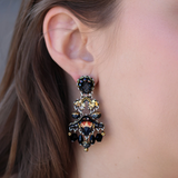 Obsidian Night Earrings - Sumi