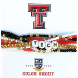 Lucky 7 College Stack Bracelet