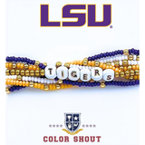 Lucky 7 College Stack Bracelet