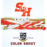 Lucky 7 College Stack Bracelet