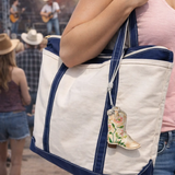 Boot Bag Charm- Floral