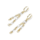 Embry Chain Huggie Earrings