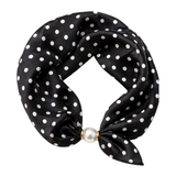 Magnetic Pearl Scarf Choker Necklace