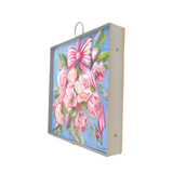 Mini Gallery Scallop Print - Roses & Ribbons