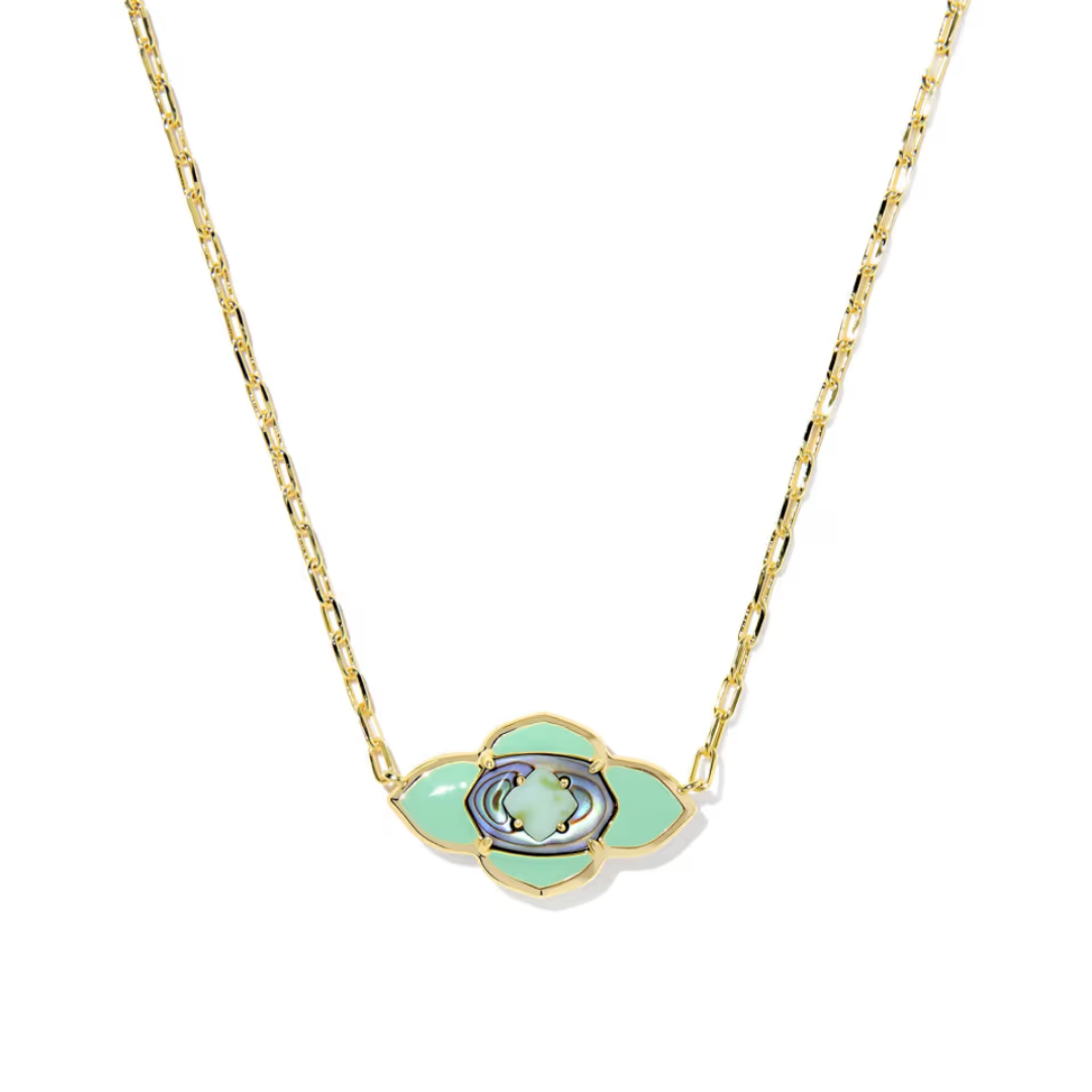 Abbie Medallion Pendant Necklace