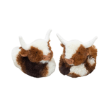 Texas Cow Baby Slippers