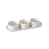 Le Blanc 4 Piece Entertaining Set
