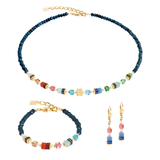 Sparkling Princess Spikes Bracelet Gold-Multicolour