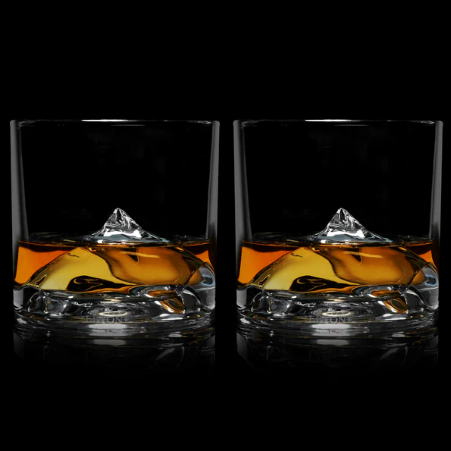 Everest Set of 2 Whiskey Glasses