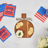Acacia Board Napkin Set - Lizzy G's Fine Gifts