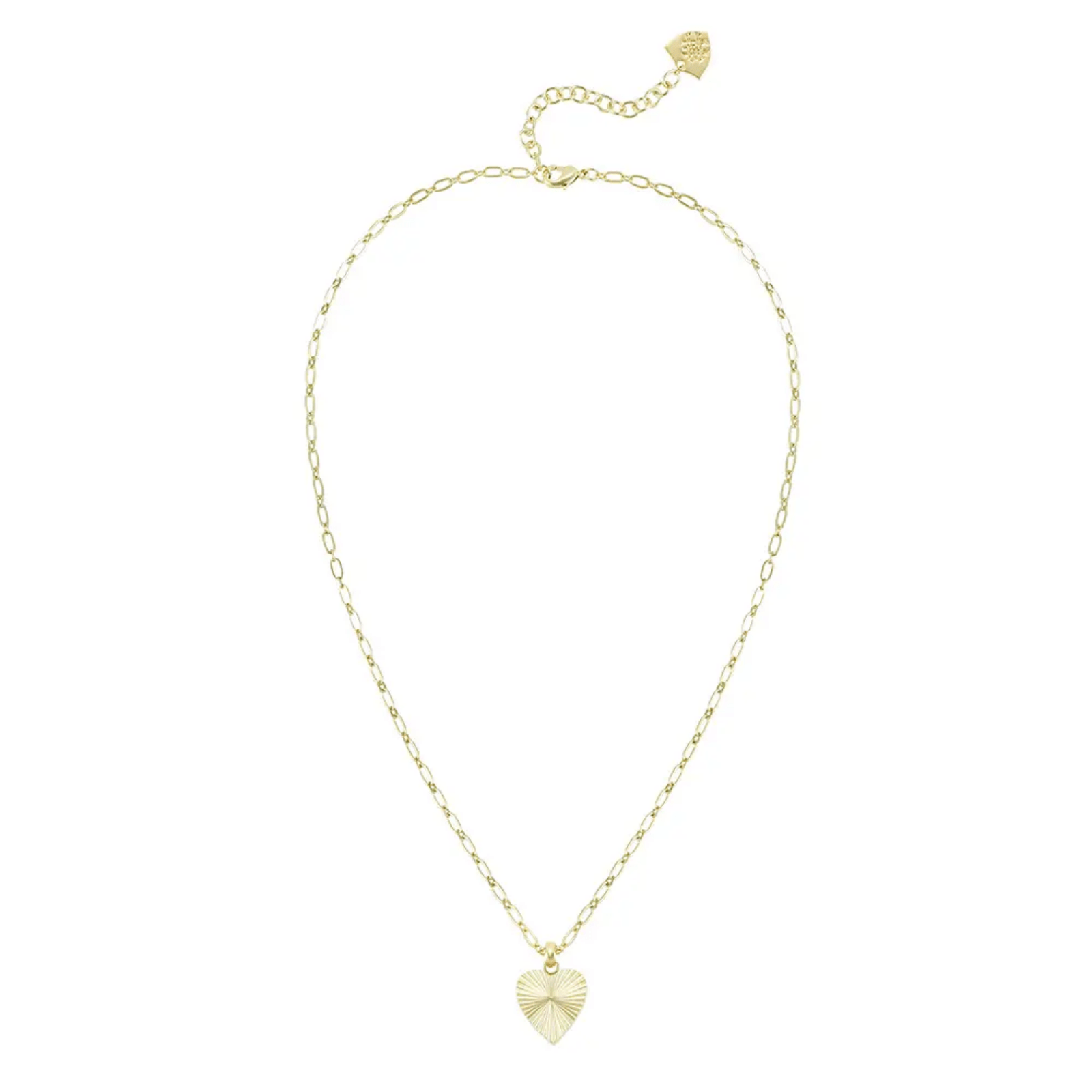 Adorned Heart Charm Necklace - Lizzy G's Fine Gifts