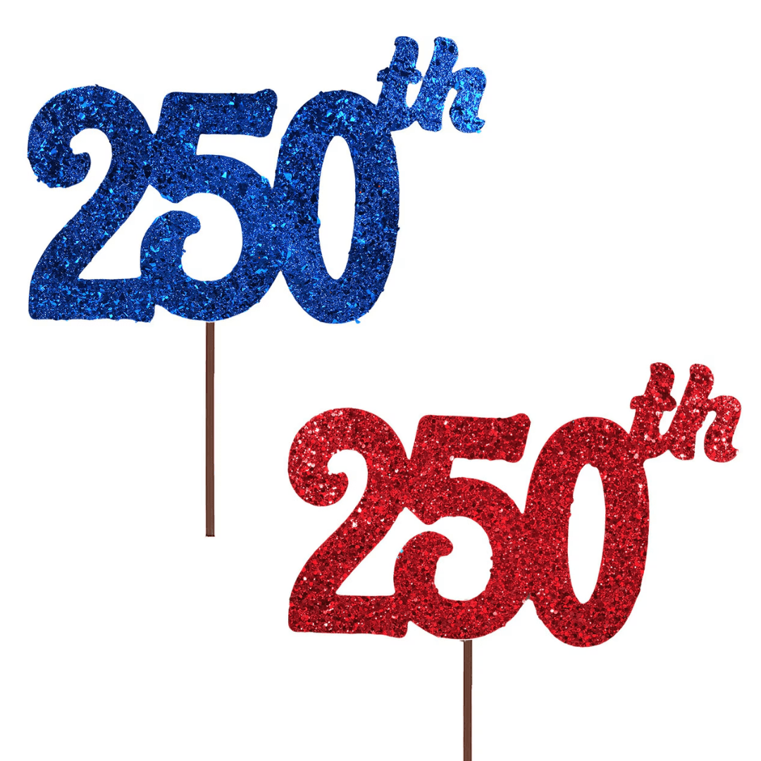 All Glitter Americas 250th Birthday - Lizzy G's Fine Gifts