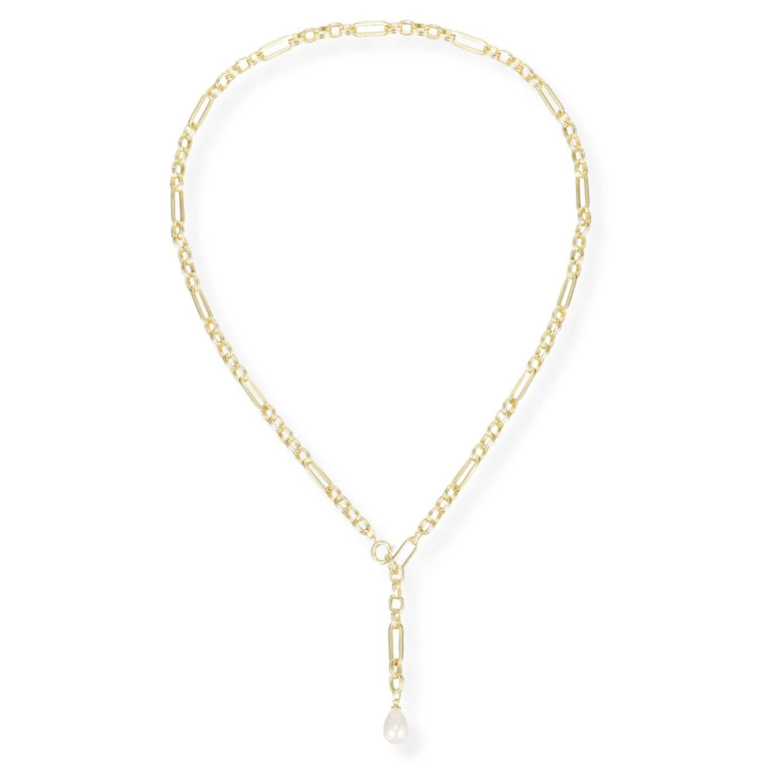 Allure Pearl Lariat Necklace - Lizzy G's Fine Gifts