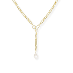 Allure Pearl Lariat Necklace - Lizzy G's Fine Gifts