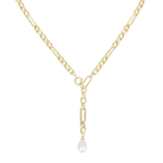 Allure Pearl Lariat Necklace - Lizzy G's Fine Gifts