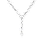 Allure Pearl Lariat Necklace - Lizzy G's Fine Gifts