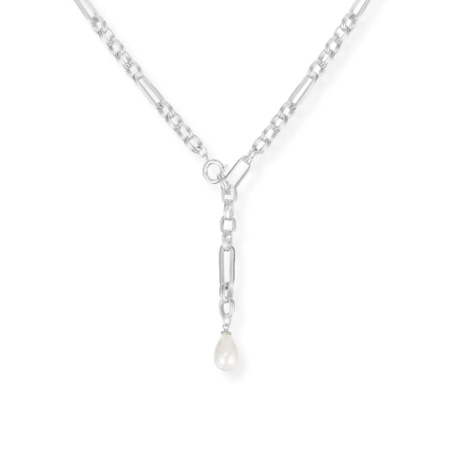 Allure Pearl Lariat Necklace - Lizzy G's Fine Gifts